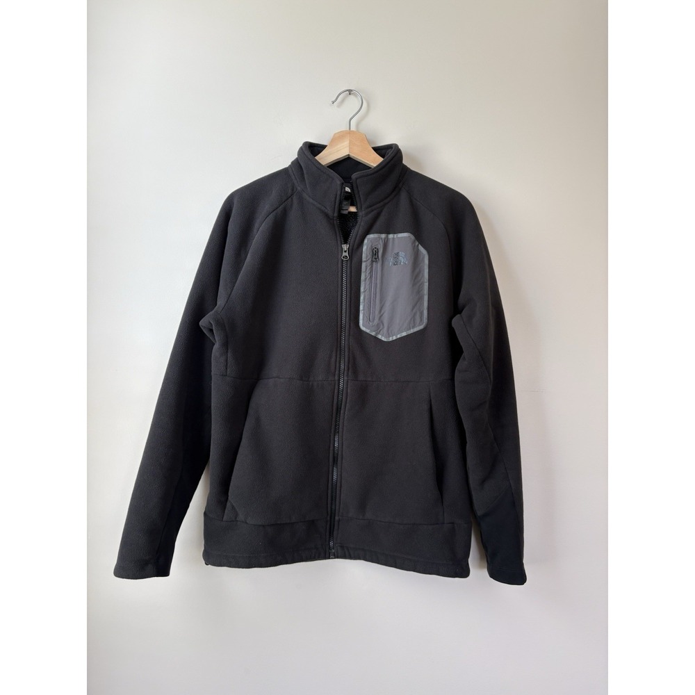 The North Face Jacket Mens Medium Black Chimborazo Sherpa Fleece Lined